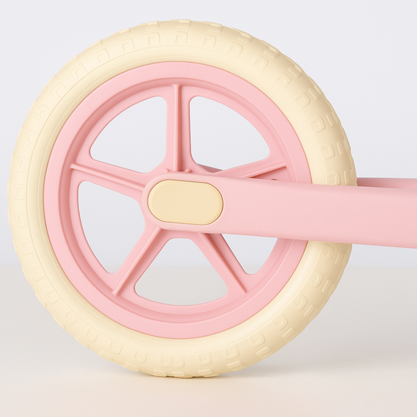 Balancio Loopfiets Opvouwbaar Clean Pastel Oud Hollands Roze 1,5+