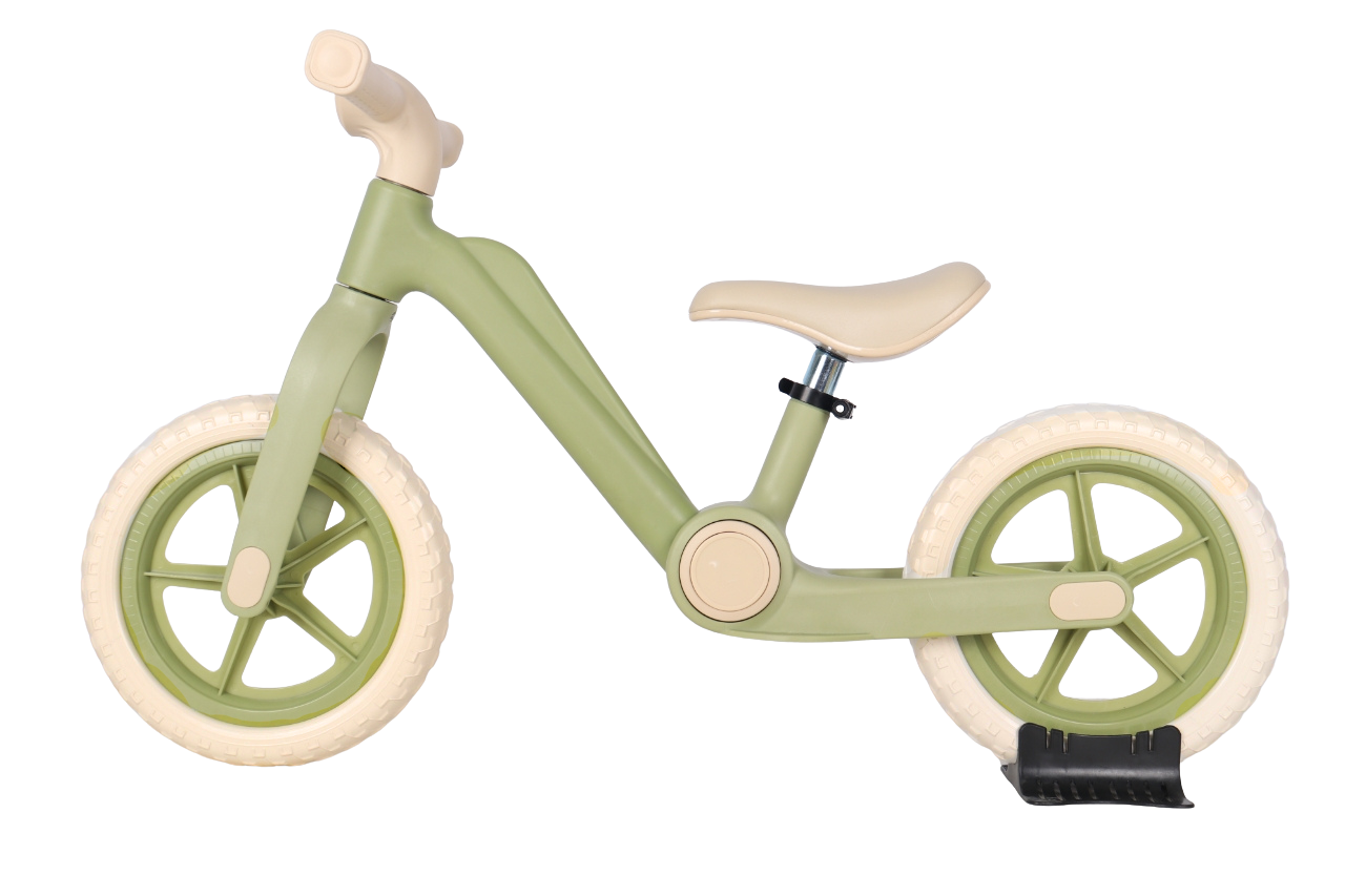 Balancio Loopfiets Opvouwbaar Clean Pastel Oud Hollands Groen 1,5+