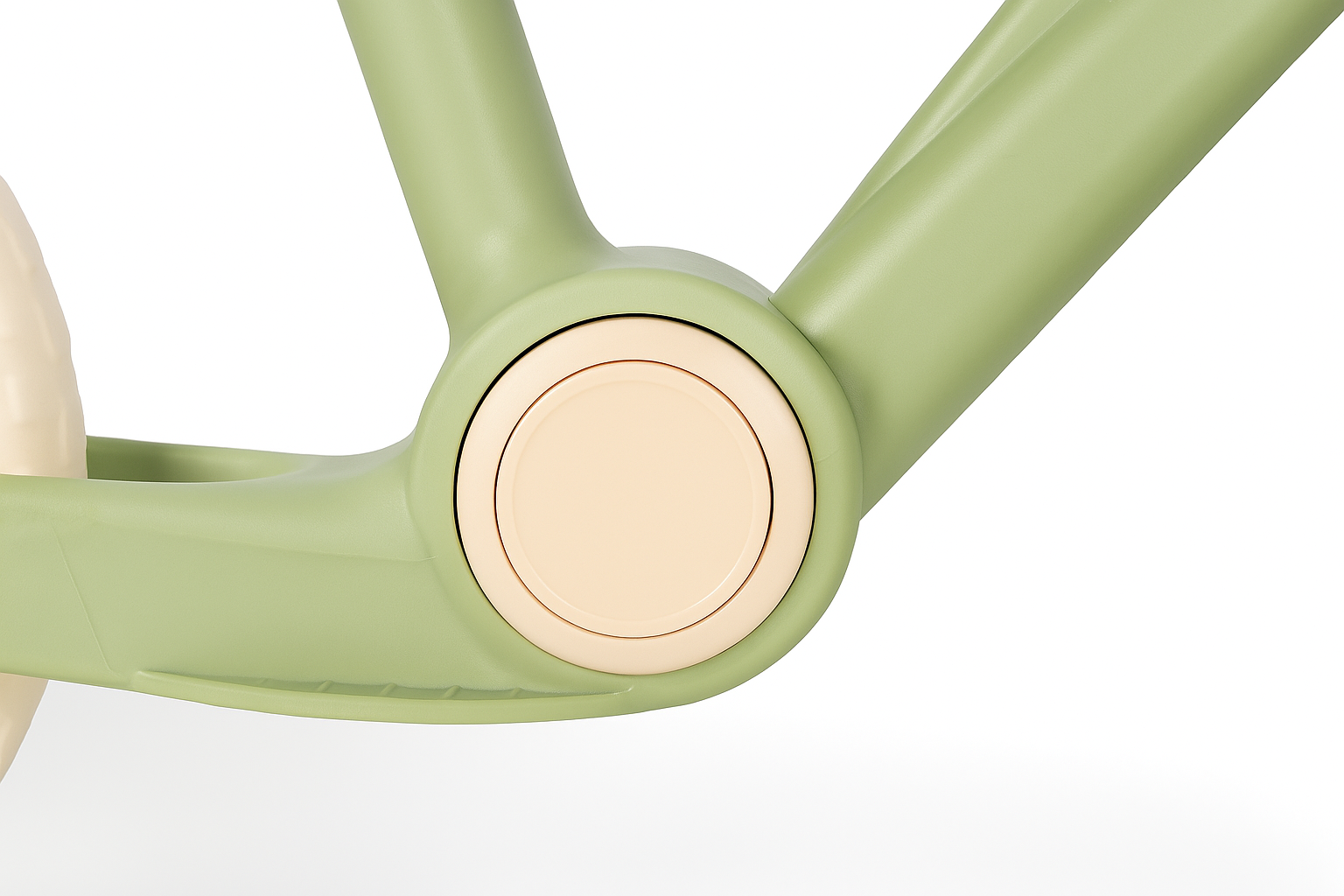 Balancio Loopfiets Opvouwbaar Clean Pastel Oud Hollands Groen 1,5+