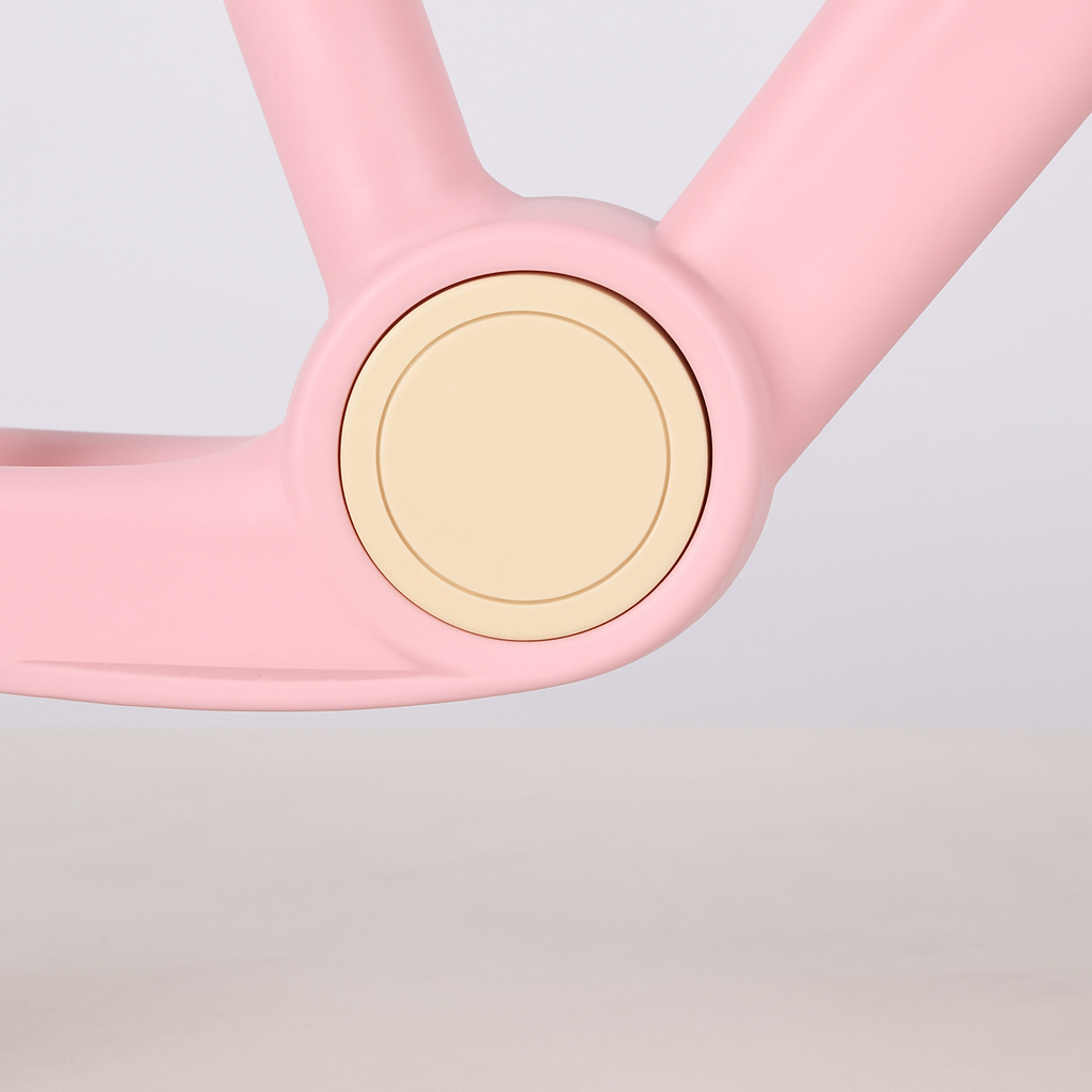 Balancio Loopfiets Opvouwbaar Clean Pastel Oud Hollands Roze 1,5+