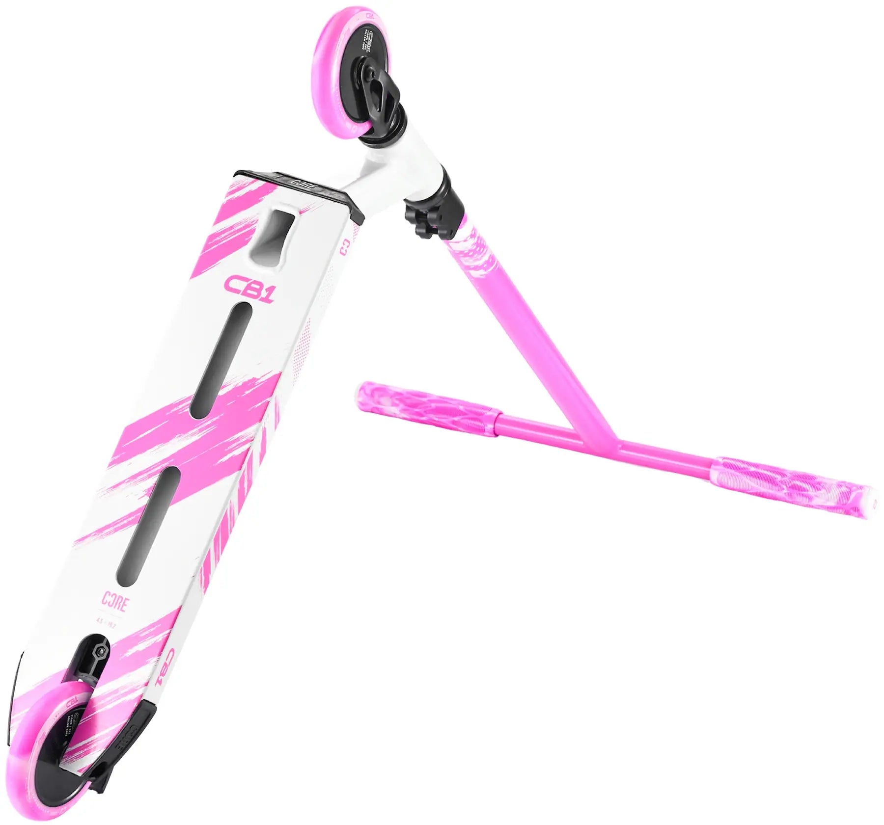 Core CB1 Stuntstep Roze Wit 75.5cm