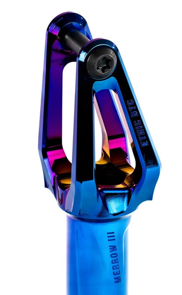 Ethic Merrow V3 HIC Fork Chrome Blue