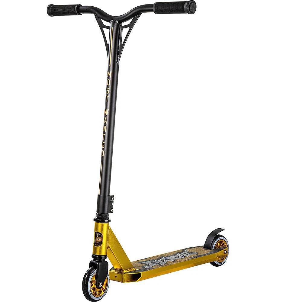 Story Bandit Dos stuntstep Goud Zwart 81cm