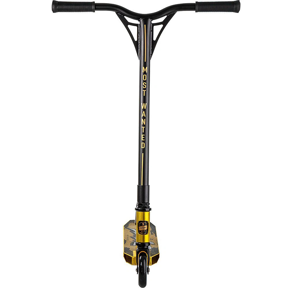 Story Bandit Dos stuntstep Goud Zwart 81cm