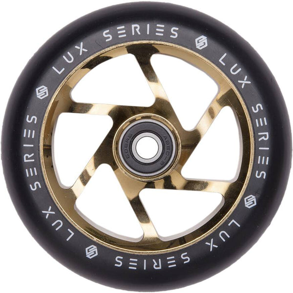 Striker Lux 100 Wheel Gold Chrome